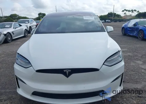 2022 Tesla Model X Dual Motor All-Wheel Drive/Plaid Tri Motor All-Wheel Drive из США, поврежденный, VIN 7SAXCDE57NF343580